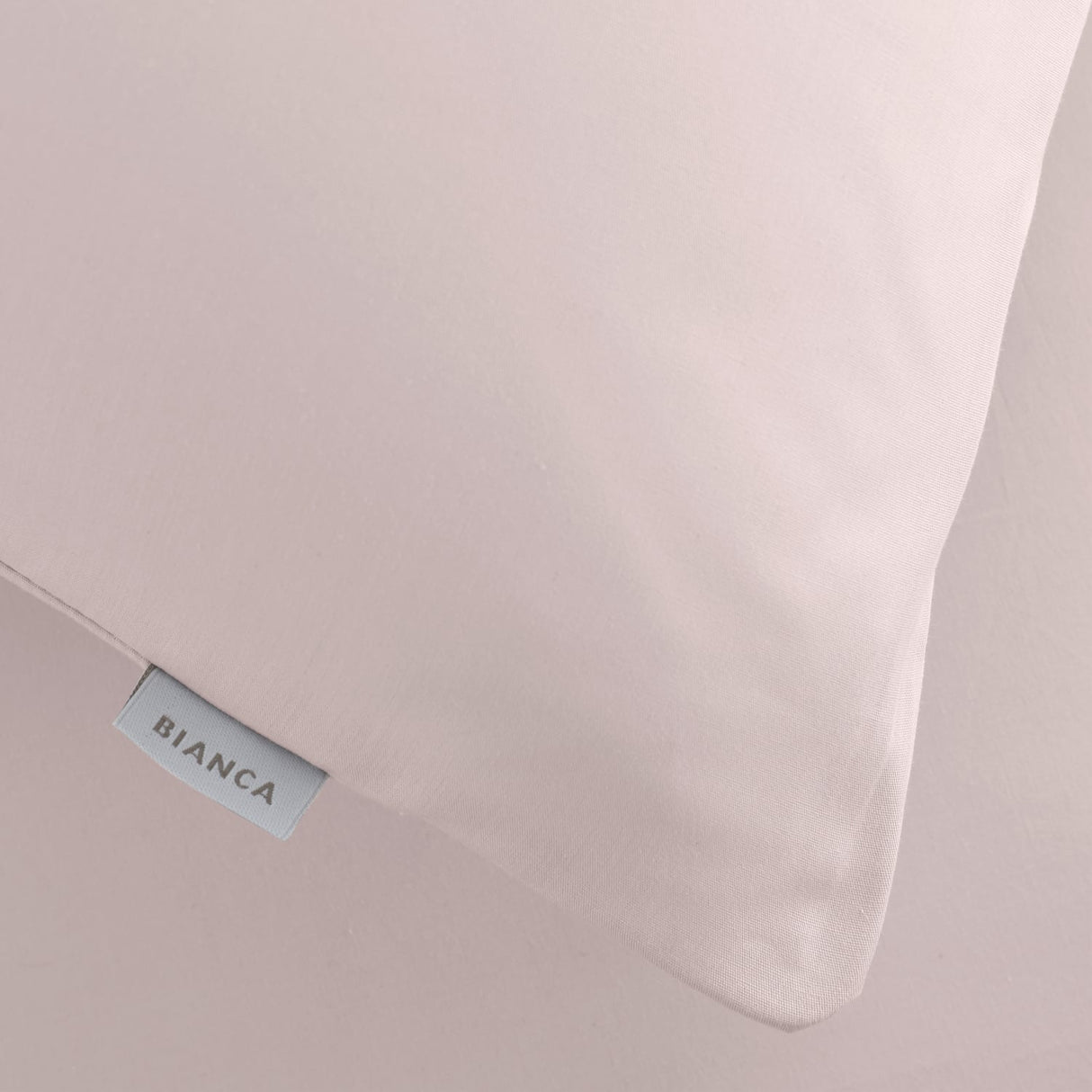 Bianca Fine Linens 200 Thread Count Cotton Percale Pillowcases - 200 Thread Count Percale Standard Pillowcase Pair Blush
