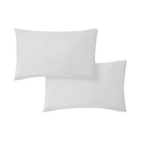 Bianca Fine Linens 200 Thread Count Cotton Percale Pillowcases - 200 Thread Count Percale Standard Pillowcase Pair Grey