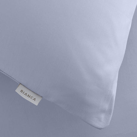 Bianca Fine Linens 200 Thread Count Cotton Percale Pillowcases - 200 Thread Count Percale Standard Pillowcase Pair