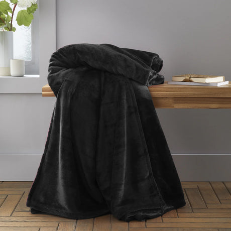 Catherine Lansfield Velvet Touch Cosy Blanket Throw 8