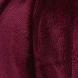 Catherine Lansfield Raschel Velvet Touch Throw – Red – 130cm x 170cm - Raschel Red Throw