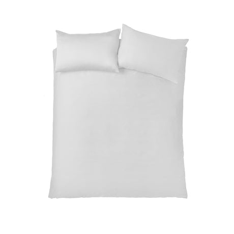 Bianca Fine Linens 400 Thread Count Cotton Sateen Duvet Cover Set - 400 Thread Count Cotton Duvet Set White