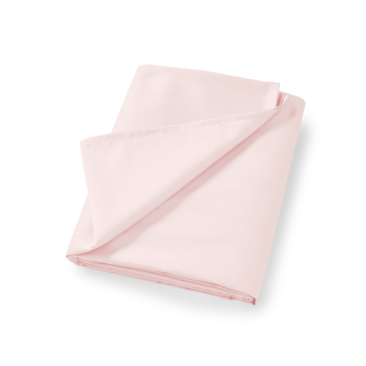 Bianca Fine Linens 400 Thread Count Cotton Sateen Flat Sheet - 400 Thread Count Cotton Flat Sheet Blush
