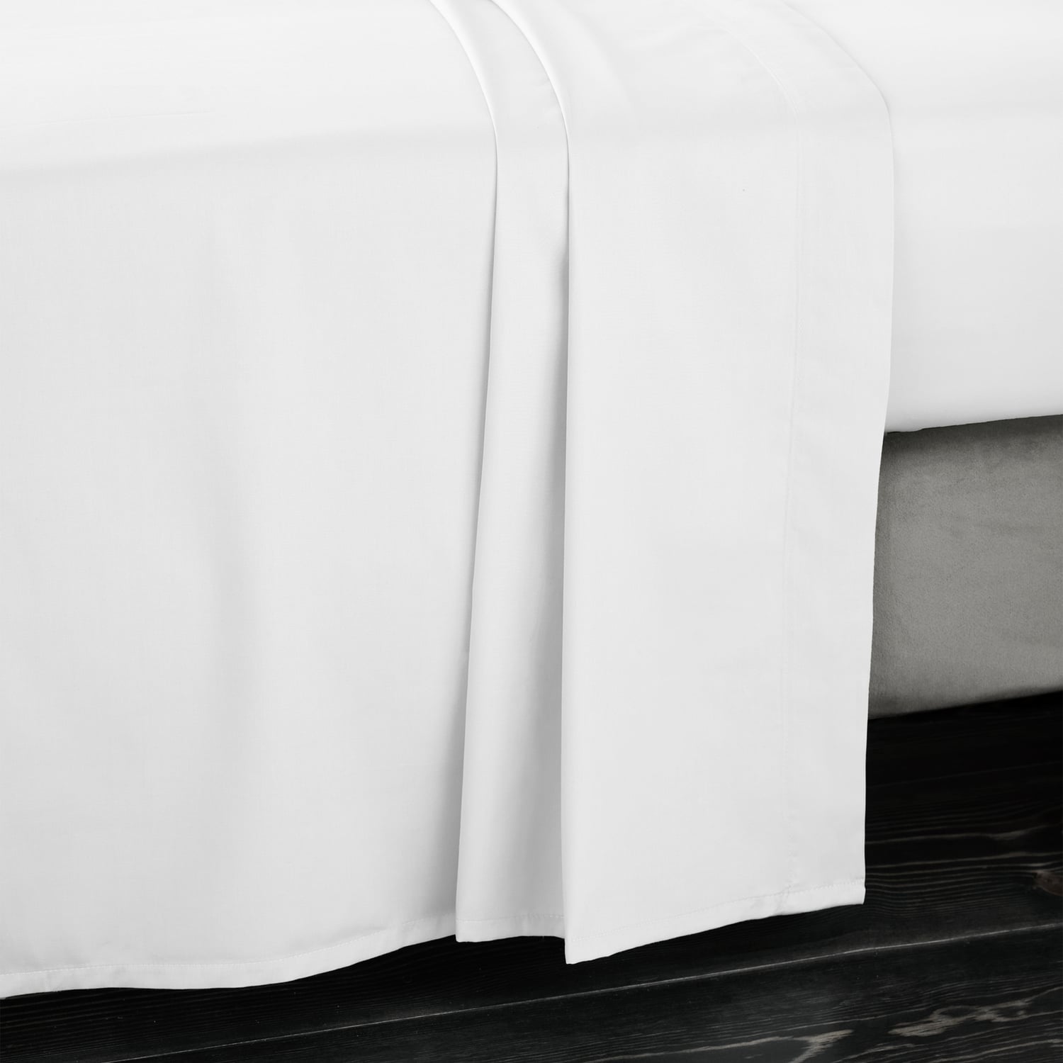 Bianca Fine Linens 400 Thread Count Cotton Sateen Flat Sheet