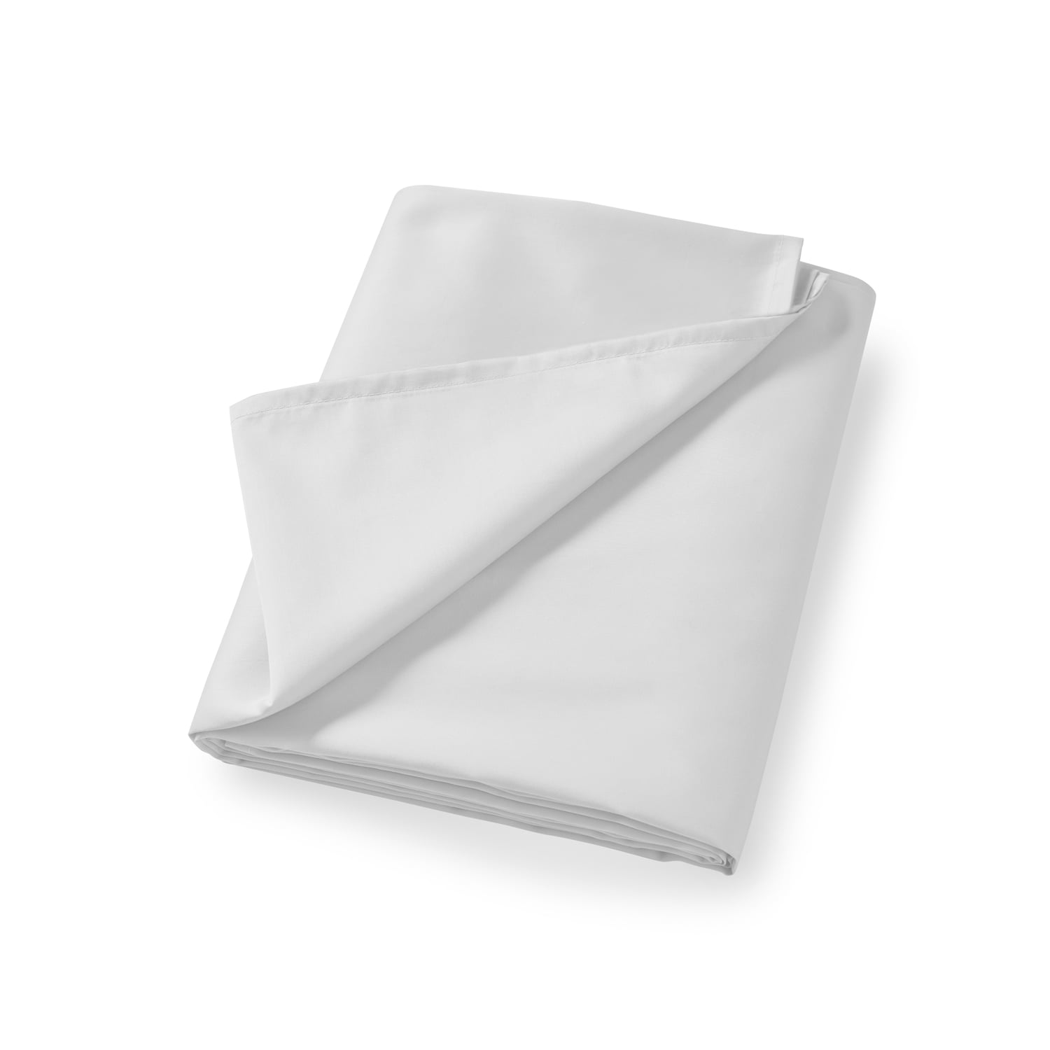 Bianca Fine Linens 400 Thread Count Cotton Sateen Flat Sheet - 400 Thread Count Cotton Flat Sheet White