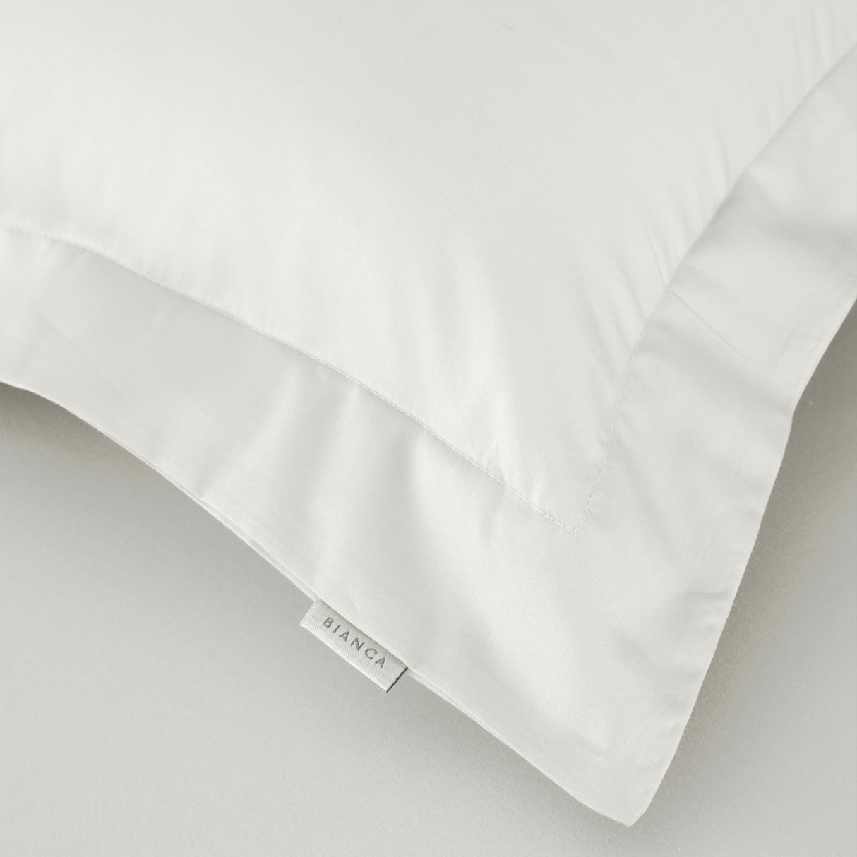 Bianca Fine Linens 400 Thread Count Cotton Sateen Pillowcases - 400 Thread Count Cotton Oxf Pillowcases Ivory