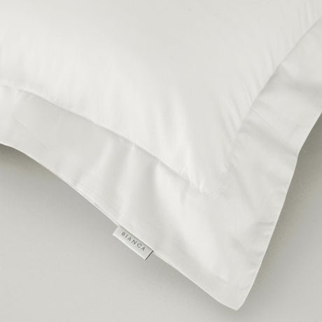 Bianca Fine Linens 400 Thread Count Cotton Sateen Pillowcases - 400 Thread Count Cotton Oxf Pillowcases Ivory