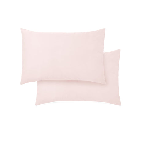 Bianca Fine Linens 400 Thread Count Cotton Sateen Pillowcases - 400 Thread Count Cotton Standard Pillowcase Pair Blush