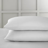 Bianca Fine Linens 400 Thread Count Cotton Sateen Pillowcases - 400 Thread Count Cotton Standard Pillowcase Pair Grey