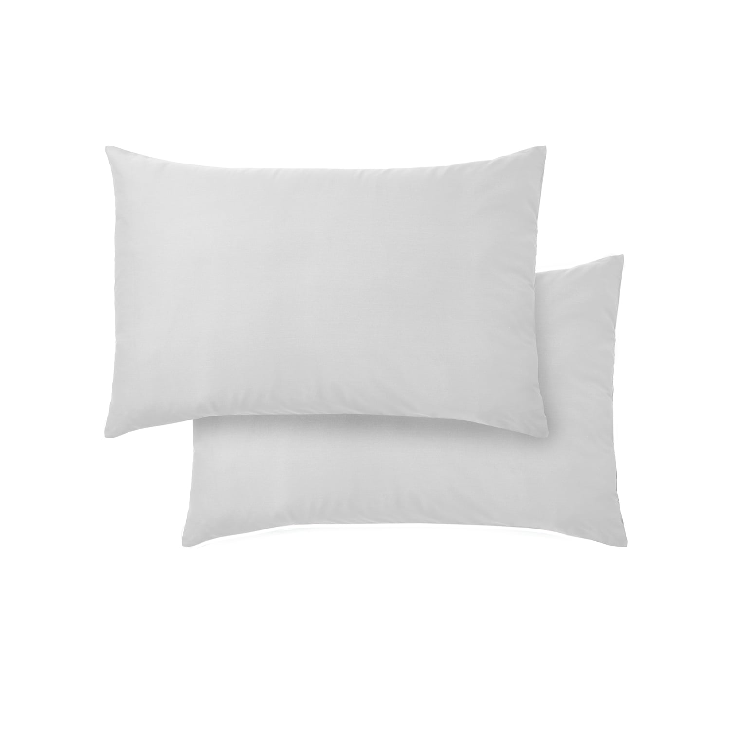 Bianca Fine Linens 400 Thread Count Cotton Sateen Pillowcases - 400 Thread Count Cotton Standard Pillowcase Pair White