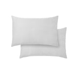 Bianca Fine Linens 400 Thread Count Cotton Sateen Pillowcases - 400 Thread Count Cotton Standard Pillowcase Pair White