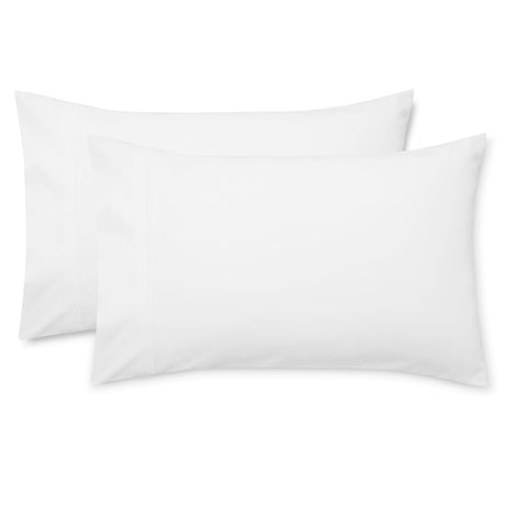 800 Thread Count Cotton Sateen Pillowcases Pair by Bianca