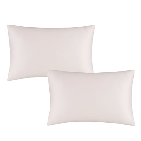Catherine Lansfield Silky Soft Satin Pillowcases - Silky Soft Satin Standard Pillowcase Pair Blush