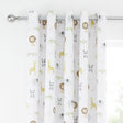 Catherine Lansfield Roarsome Animals Kids Blackout Eyelet Curtains Polycotton