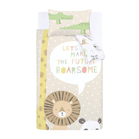 Catherine Lansfield Roar some Animals Duvet Cover Set - Roarsome Animals Duvet Set
