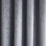Catherine Lansfield Glamour Sequin Crushed Velvet Eyelet Curtains - Crushed Velvet Glamour Curtains