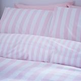 Sassy B Stripe Tease Pink Duvet Cover Bedding Set