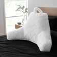 Catherine Lansfield Cosy Diamond Filled Cushion 43cm x 43cm - White