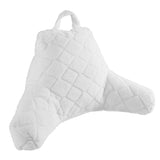 Catherine Lansfield Cosy Diamond Filled Cushion 43cm x 43cm - White - Cosy Diamond Cuddle Chair White