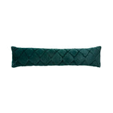 Catherine Lansfield Cosy Diamond Cuddle Support Cushion - Cosy Diamond Excluder Bottle Green