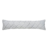 Catherine Lansfield Cosy Diamond Draught Excluder - Cosy Diamond Excluder Silver Grey