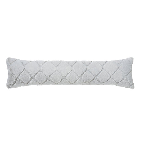 Catherine Lansfield Cosy Diamond Draught Excluder - Cosy Diamond Excluder Silver Grey