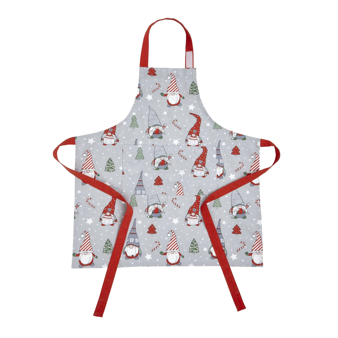 Catherine Lansfield Christmas Gnomes Festive Kids Apron and Hat Set