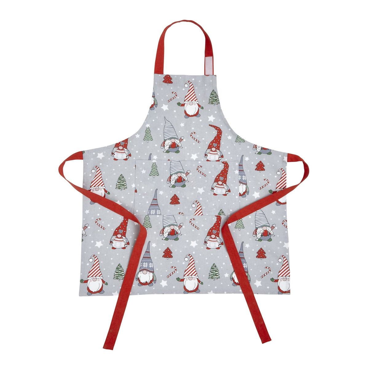 Catherine Lansfield Christmas Gnomes Festive Kids Apron and Hat Set