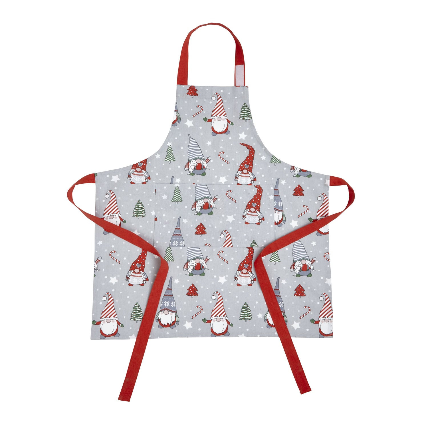 Catherine Lansfield Christmas Gnomes Festive Kids Apron and Hat Set