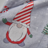 Catherine Lansfield Christmas Festive Gnomes Fleece Throw – Grey – 130cm x 170cm - Cosy Christmas Gnomes Throw