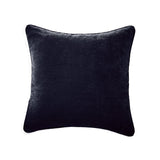 Selene Cushion Cover or Feather Filled Cushion 55cm x 55cm - Selene Luxury Chenille Cushion Deep Navy