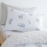 Bianca Fine Linens Zoo Animals Duvet Cover Set - Zoo Animals Duvet Set
