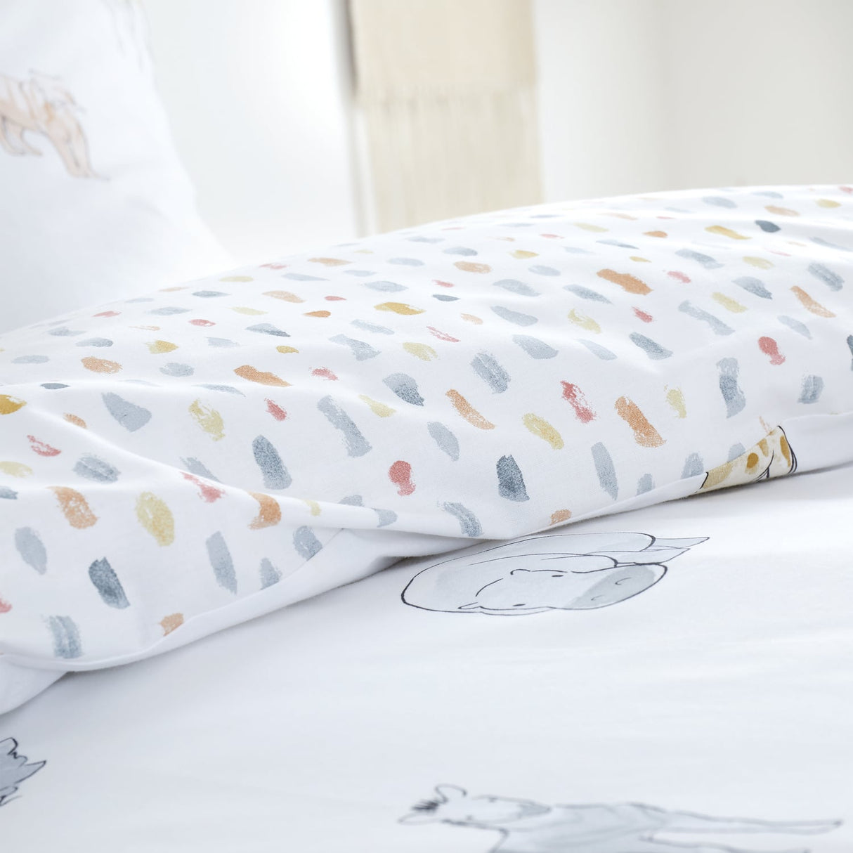 Bianca Fine Linens Zoo Animals Duvet Cover Set - Zoo Animals Duvet Set