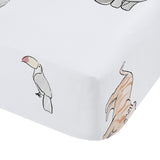 Bianca Fine Linens Zoo Animals 25cm Deep Fitted Sheet - Zoo Animals Fitted Sheet