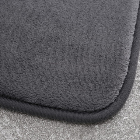 Catherine Lansfield Anti-Bacterial 500gsm 2 Piece Bath Sheet Towel Bale - Charcoal - Antibacterial Charcoal