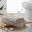 Catherine Lansfield Anti-Bacterial Face Cloth Towel Pair - Natural