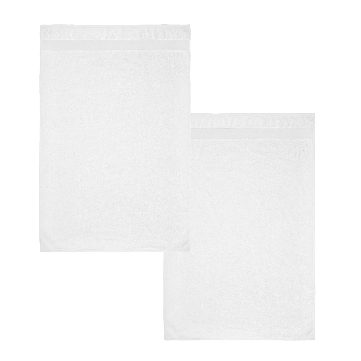 Catherine Lansfield Anti-Bacterial Face Cloth Towel Pair - White - Antibacterial Sheet Pair White