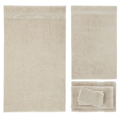 Catherine Lansfield Anti-Bacterial 500gsm 6 Piece Towel Bale - Natural - Antibacterial Towel Bale Natural