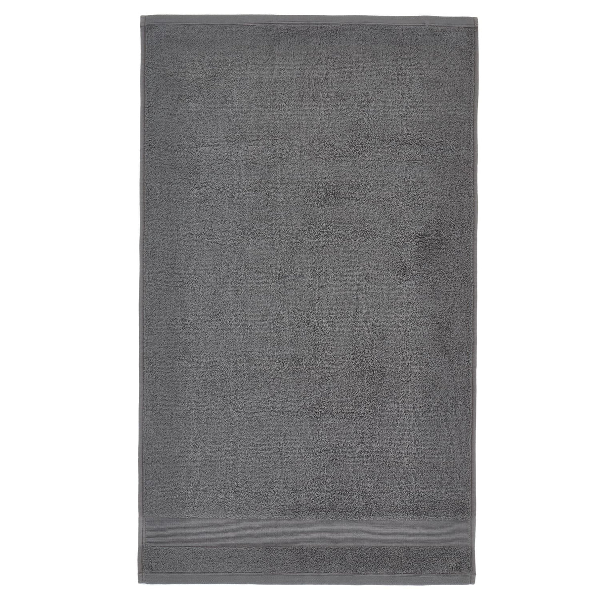 Catherine Lansfield Anti-Bacterial Face Cloth Towel Pair - Charcoal - Antibacterial Towel Charcoal