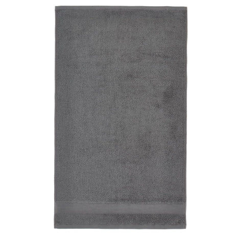 Catherine Lansfield Anti-Bacterial 500gsm 6 Piece Towel Bale - Charcoal - Antibacterial Towel Charcoal