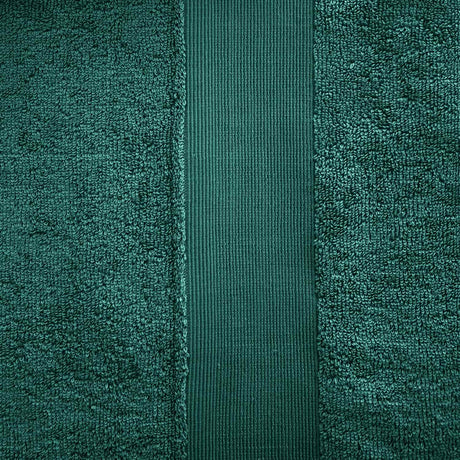 Catherine Lansfield Anti-Bacterial 500gsm 2 Piece Bath Sheet Towel Bale - Forest Green - Antibacterial Towel Forest Green