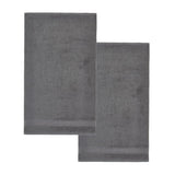 Catherine Lansfield Anti-Bacterial 500gsm 2 Piece Bath Sheet Towel Bale - Charcoal - Antibacterial Towel Pair Charcoal