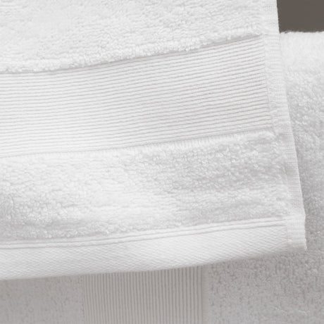 Catherine Lansfield Anti-Bacterial 500gsm 2 Piece Bath Sheet Towel Bale - White - Antibacterial White