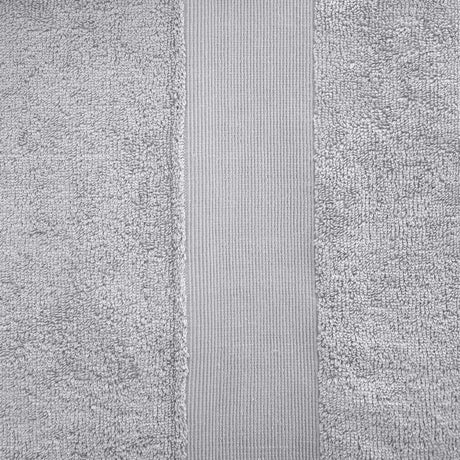 Catherine Lansfield Anti-Bacterial Face Cloth Towel Pair - Silver - Antibac Silver