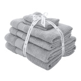 Catherine Lansfield Anti-Bacterial Face Cloth Towel Pair - Silver - Anti Bacterial Silver Sheet Pair (1)