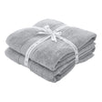 Catherine Lansfield Anti-Bacterial 500gsm 6 Piece Towel Bale - Silver