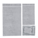 Catherine Lansfield Anti-Bacterial Face Cloth Towel Pair - Silver - Anti Bacterial Silver Sheet Pair