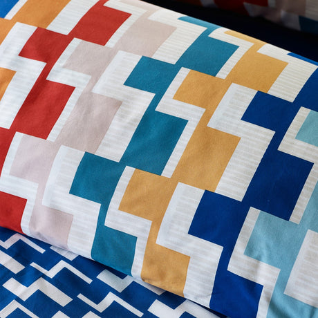Catherine Lansfield Bryson Geo Duvet Cover Set - Bryson Geo