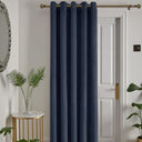 Montrose Blackout Door Curtain 66" x 84" by Laurence Llewelyn-Bowen