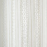 Pineapple Elephant Zofia Broderie Anglaise Voile Curtain Panel - Olive Jacquard - Zofia Broderie Anglaise